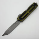 Factory Blem Microtech Scarab 2 Gen 3 Apocalyptic Spine Fluted Tanto w/ OD Green Handle 1279-10APOD