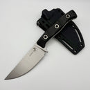Microtech Akris w/ Black G-10 Handles & Stonewash M390MK 95-10BK-5