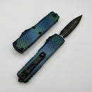 Microtech UTX-85 Gen IV Blue X-51 Handle w/ T/E M390MK Signature Series 12324-1BLX51S
