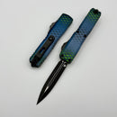 Microtech UTX-70 Gen IV w/ Blue X-51 & D/E M390MK 11474-1BLX51S