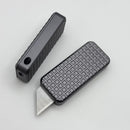 Rivery Manufacturing Zero Gun Metal Gray Grenade Pattern Aluminum w/ Changeable Razor Blade
