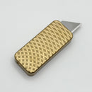 Rivery Manufacturing Zero Ti Brass Hybrid Diamond Pattern w/ Changeable Razor Blade