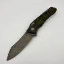Pre-Owned Hawk Designs Talon w/ Toxic Moss Carbon Overlay w/ Tumbled Handles & Tumbled M390