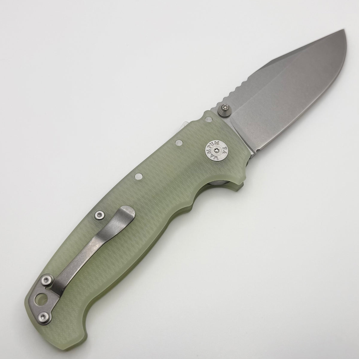 Demko Knives MG AD20 XXX w/ Jade G-10 Handles & 4