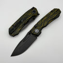 Remette RT-Rhino Yellow G-10 Handle w/ 14C28N Black Stonewashed Blade RNGC3