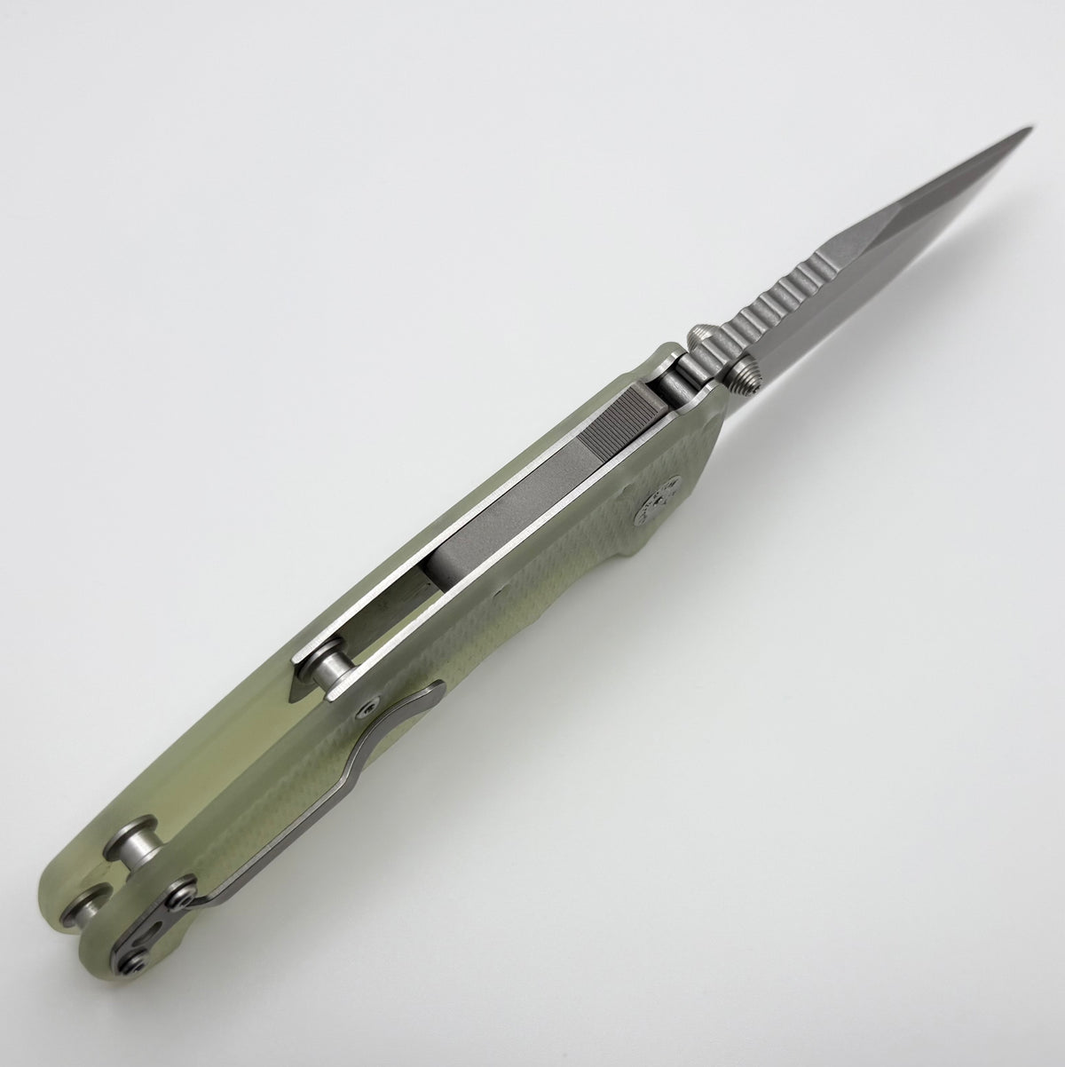 Demko Knives MG AD20 XXX w/ Jade G-10 Handles & 4