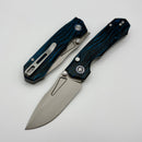 Remette RT-Rhino Blue G-10 Handle w/ 14C28N Blade RNGC4
