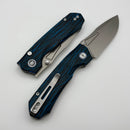 Remette RT-Rhino Blue G-10 Handle w/ 14C28N Blade RNGC4