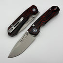 Remette RT-Rhino Red G-10 Handle w/ 14C28N Blade RNGC5
