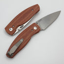 TRM Neutron 2 Autumn Orange Micarta Contoured Handles & MagnaCut