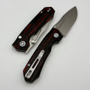 Remette RT-Rhino Red G-10 Handle w/ 14C28N Blade RNGC5