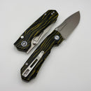 Remette RT-Rhino Yellow G-10 Handle w/ 14C28N Blade RNGC6