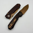 Remette RT-Rhino Red G-10 Handle w/ 14C28N Titanium Coated Blade RNGC8