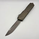 Pre-Owned Microtech Scarab 2 Gen 3 Executive w/ Natural Clear Handles & S/E Apocalyptic M390MK 1176-10APNC
