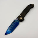 Pre-Owned Microtech Marfione Select LUDT Gen III w/ Carbon Fiber Handle & Blued Baker Forge Coppermai Tanto 1136-16MS2