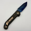 Pre-Owned Microtech Marfione Select LUDT Gen III w/ Carbon Fiber Handle & Blued Baker Forge Coppermai Tanto 1136-16MS2