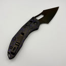 Pre-Owned Marfione Select Microtech Manual Stitch RAM LOK Purple Haze Carbon Fiber w/ DLC Accents & DLC M390MK NCB Exclusive 169RL-1DLCTMS2