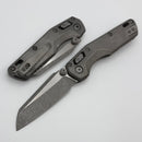 Microtech Marfione Select MSI RAM LOK Mini Slab Side Titanium Handles w/ Double Vapor Accents & Apocalyptic M390MK 210M-10APMS1