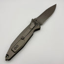 Pre-Owned Microtech Socom Elite Manual Single Edge Partial Serrated Apocalyptic Natural Clear 160-11APNC