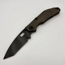 Pre-Owned North Mountain Blade BBNM w/ Flamed Handles & Tiger Stripe S35VN Tanto