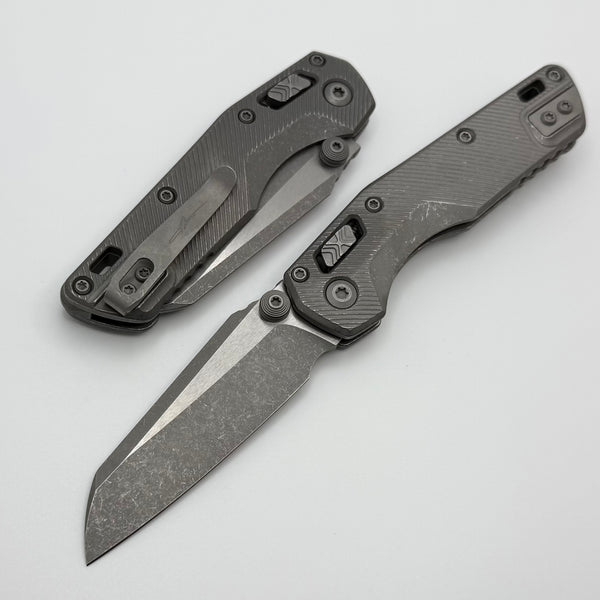 Microtech Marfione Select MSI RAM LOK Mini Fluted Titanium Handles w/