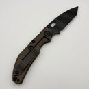 Pre-Owned North Mountain Blade BBNM w/ Flamed Handles & Tiger Stripe S35VN Tanto