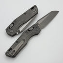 Microtech Marfione Select MSI RAM LOK Mini Fluted Titanium Handles w/ Double Vapor Accents & Apocalyptic M390MK 210M-10APFLMS1
