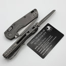 Microtech Marfione Select MSI RAM LOK Mini Fluted Titanium Handles w/ Double Vapor Accents & Apocalyptic M390MK 210M-10APFLMS1