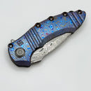 Custom Knife Factory Ecilop-M Dress w/ ZircuTi Handles & Damasteel