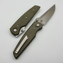 Chaves Knives Jake McCoy The Disciple Street Green Micarta & Belt Satin Elmax - Blue Label