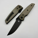 Chaves Knives Jake McCoy The Disciple Street Green Micarta & Black PVD Elmax - Blue Label