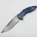 Custom Knife Factory Ecilop Dress w/ ZircuTi Handles & Damasteel