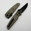 Chaves Knives Jake McCoy The Disciple Street Green Micarta & Black PVD Elmax - Blue Label