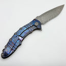Custom Knife Factory Ecilop Dress w/ ZircuTi Handles & Damasteel