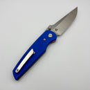 Chaves Knives Jake McCoy The Disciple Street Blue G-10 & Belt Satin Elmax - Blue Label