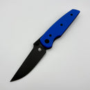 Chaves Knives Jake McCoy The Disciple Street Blue G-10 & Black PVD Elmax - Blue Label