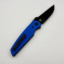 Chaves Knives Jake McCoy The Disciple Street Blue G-10 & Black PVD Elmax - Blue Label