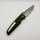 Chaves Knives Jake McCoy The Disciple Street OD Green G-10 & Belt Satin Elmax - Blue Label
