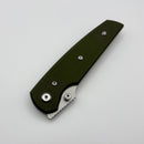 Chaves Knives Jake McCoy The Disciple Street OD Green G-10 & Belt Satin Elmax - Blue Label