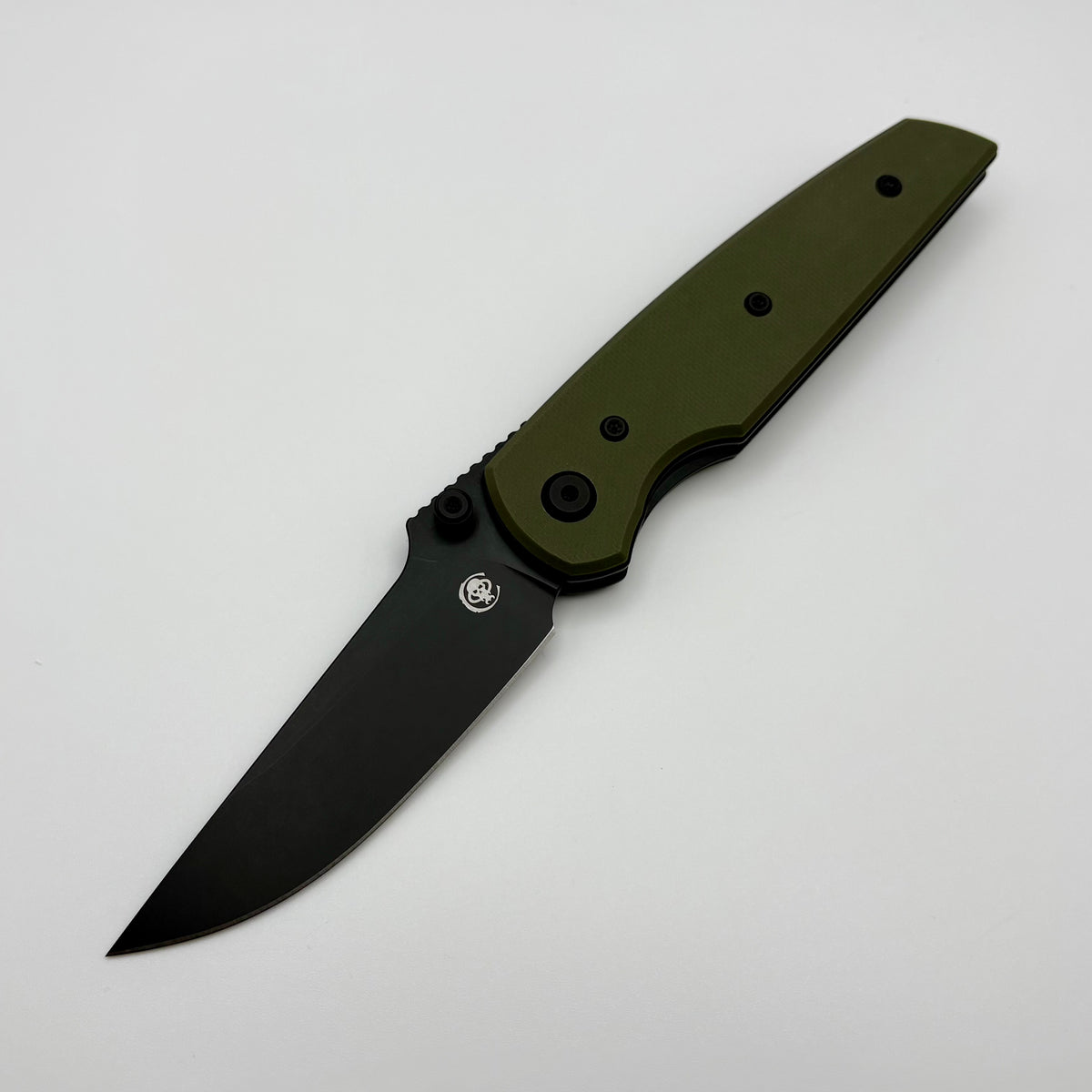 Chaves Knives Jake McCoy The Disciple Street OD Green G-10 & Black PVD