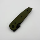 Chaves Knives Jake McCoy The Disciple Street OD Green G-10 & Black PVD Elmax - Blue Label