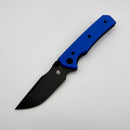 Chaves Knives Sam Tran Arison Street Blue G-10 & Black PVD Elmax Blue Label