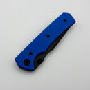 Chaves Knives Sam Tran Arison Street Blue G-10 & Black PVD Elmax Blue Label