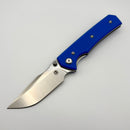 Chaves Knives Sam Tran Arison Street Blue G-10 & Belt Satin Elmax Blue Label