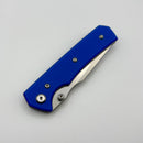 Chaves Knives Sam Tran Arison Street Blue G-10 & Belt Satin Elmax Blue Label