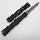 Microtech Marfione Select Nemesis IV Black Handle w/ Full Serrated Apocalyptic D/E M390MK 1152-12APMS1
