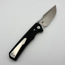 Chaves Knives Sam Tran Arison Street Black G-10 & Belt Satin Elmax Blue Label