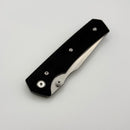 Chaves Knives Sam Tran Arison Street Black G-10 & Belt Satin Elmax Blue Label
