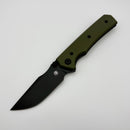 Chaves Knives Sam Tran Arison Street OD Green G-10 & Black PVD Elmax Blue Label