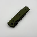 Chaves Knives Sam Tran Arison Street OD Green G-10 & Black PVD Elmax Blue Label